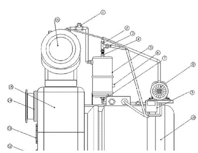 節(jié)能水泵結構圖 節(jié)能水泵結構圖
